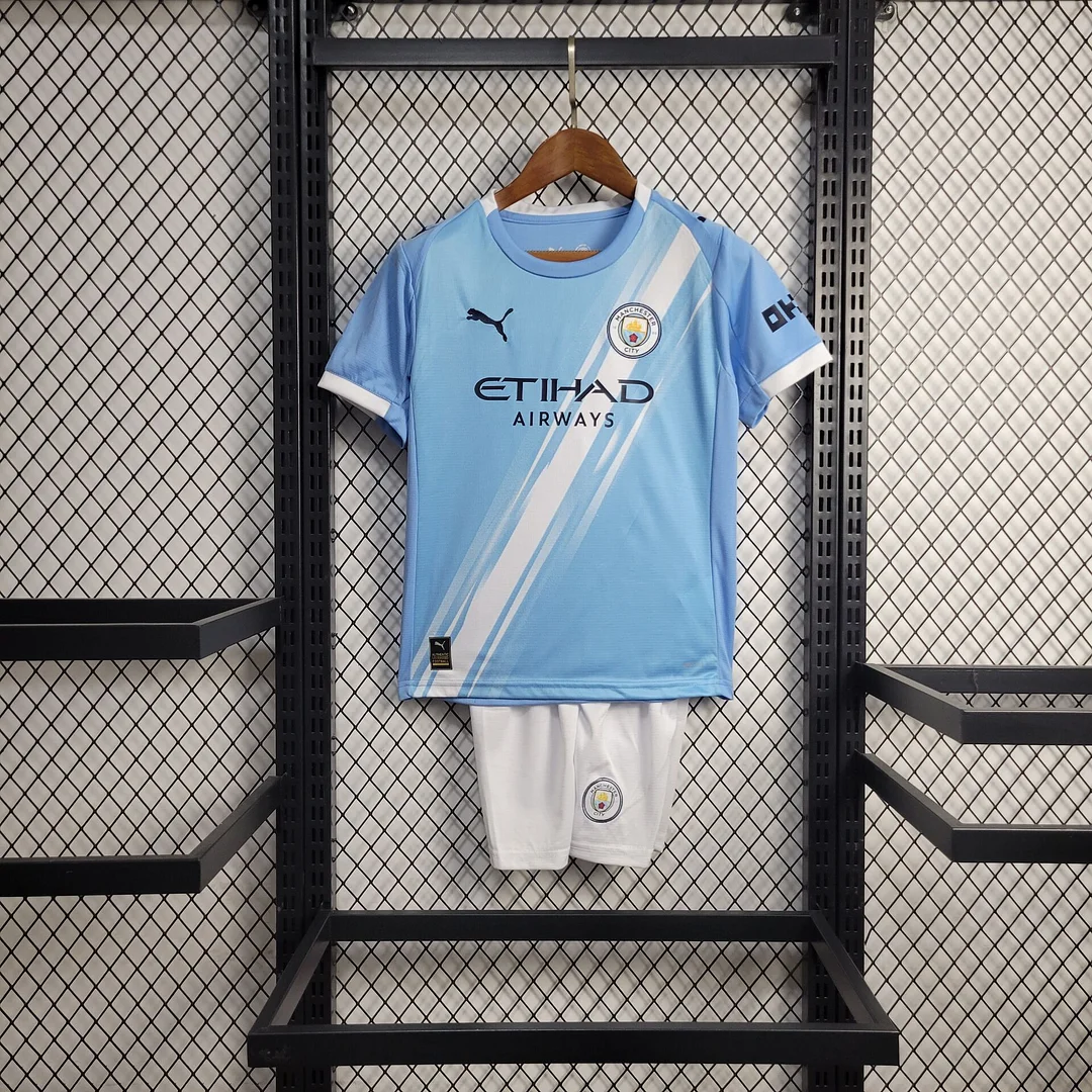 Manchester City Haaland Home Kids