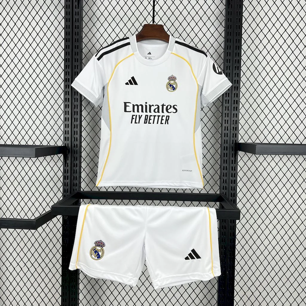 Real Madrid Mbappe Home Kids (3)